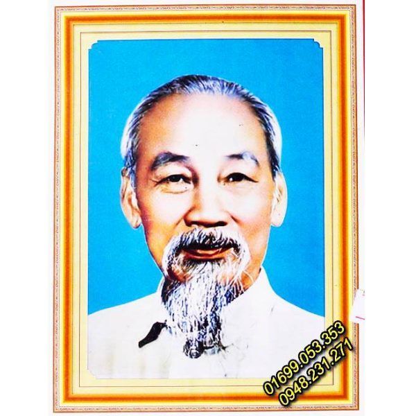 Tranh thêu Chân dung Chủ tịch Hồ Chí Minh - 222071