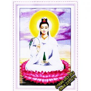 Tranh thêu Phật Bà quan âm – R206