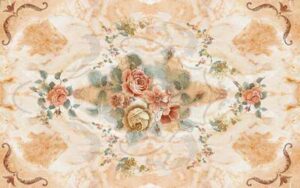 File tranh Vân Đá Hoa hồng 290 – file gốc tranh thảm trần sàn nhà