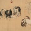 File tranh Mã Đáo Thành Công 470 - File gốc Tranh ngựa bát mã