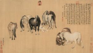 File tranh Mã Đáo Thành Công 470 – File gốc Tranh ngựa bát mã