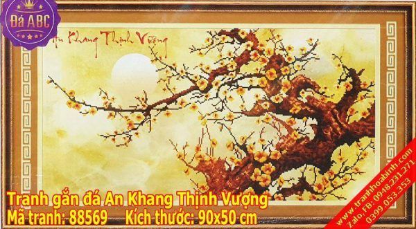 Tranh gắn đá An Khang Thịnh Vượng 88569