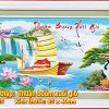 Tranh thêu chữ thập Thuận buồm xuôi gió 88865