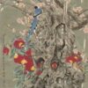 Chim Yến Hoa Đào 974 - File gốc JPG Tranh Thủy Mặc