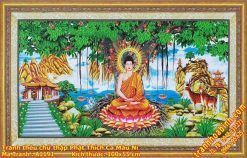 Tranh thêu chữ thập Phật Bồ Đề A1191 - Phật Thích Ca Mâu Ni