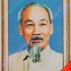 Tranh gắn đá Chân dung Chủ tịch Hồ Chí Minh DF214