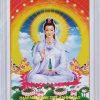 Tranh thêu chữ thập Quan Thế Âm Bồ Tát LV3075 - Tranh Phật Bà Quan Âm