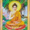 Tranh thêu chữ thập Phật Bồ Đề LV3494 - Phật Thích Ca Mâu Ni