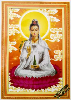 Tranh thêu Phật Bà quan âm – A1056